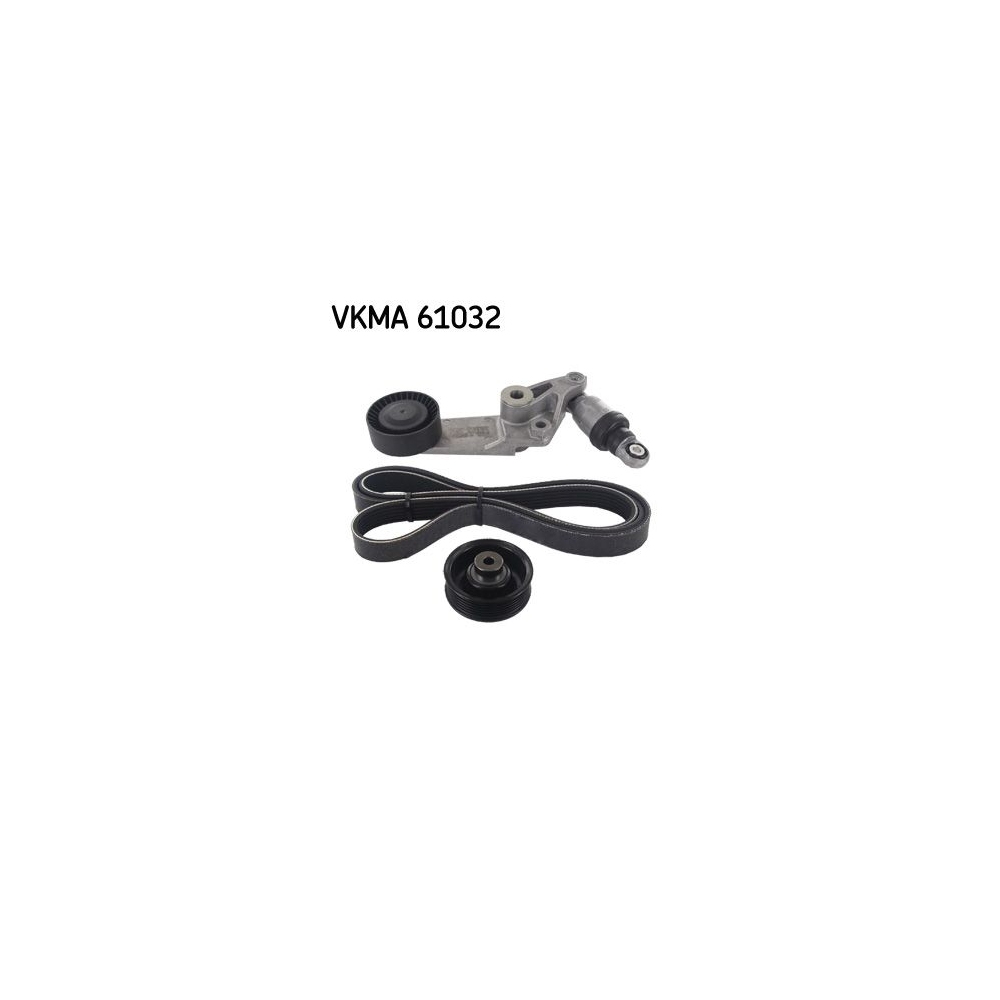 Keilrippenriemensatz SKF VKMA 61032 für AUDI RENAULT SEAT SKODA TOYOTA VW