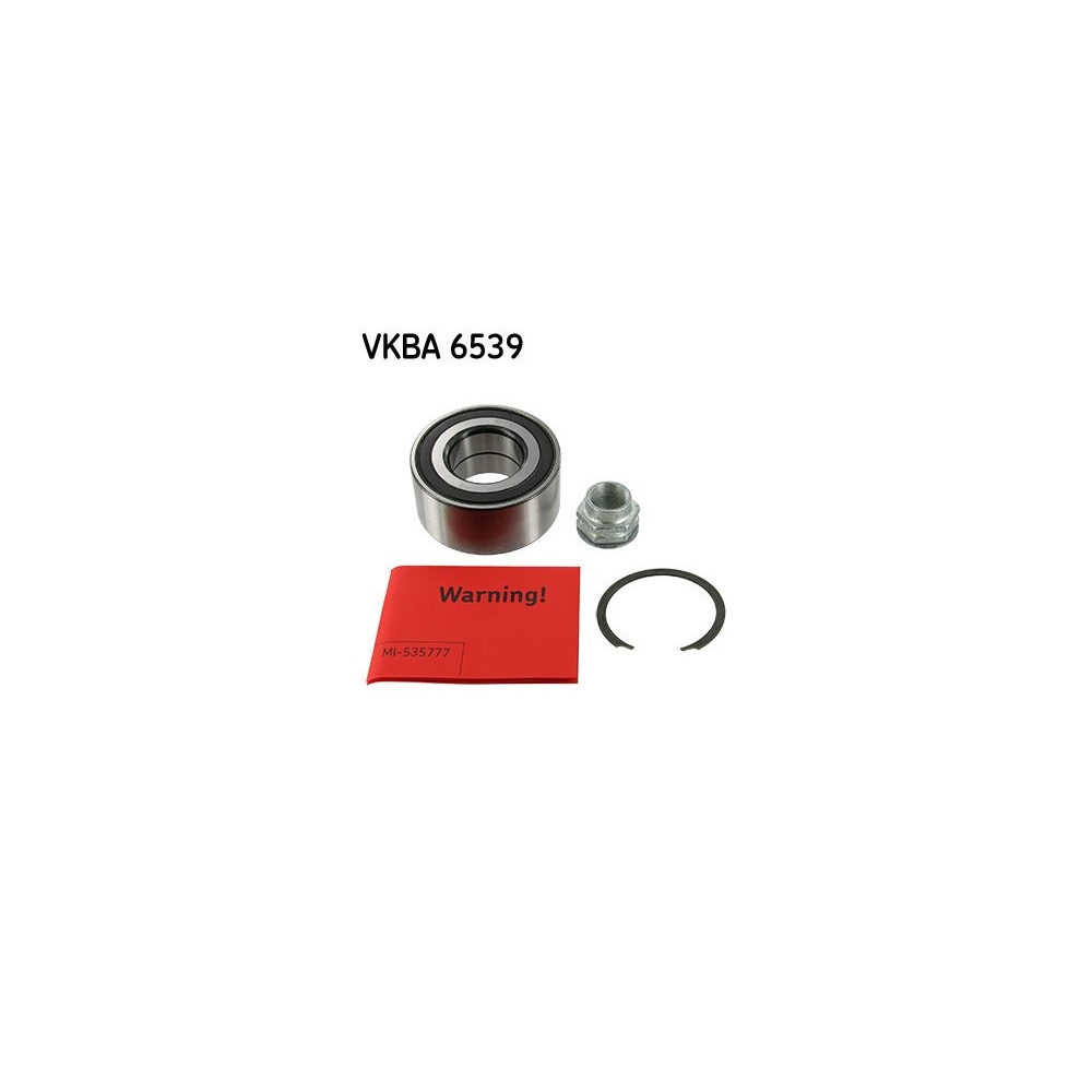 Radlagersatz SKF VKBA 6539 für FIAT OPEL, Vorderachse