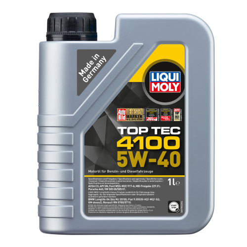 Liqui Moly 1x LM49105 6l Top Tec 4100 5 W-40 - 5l+1L (3701+3700)