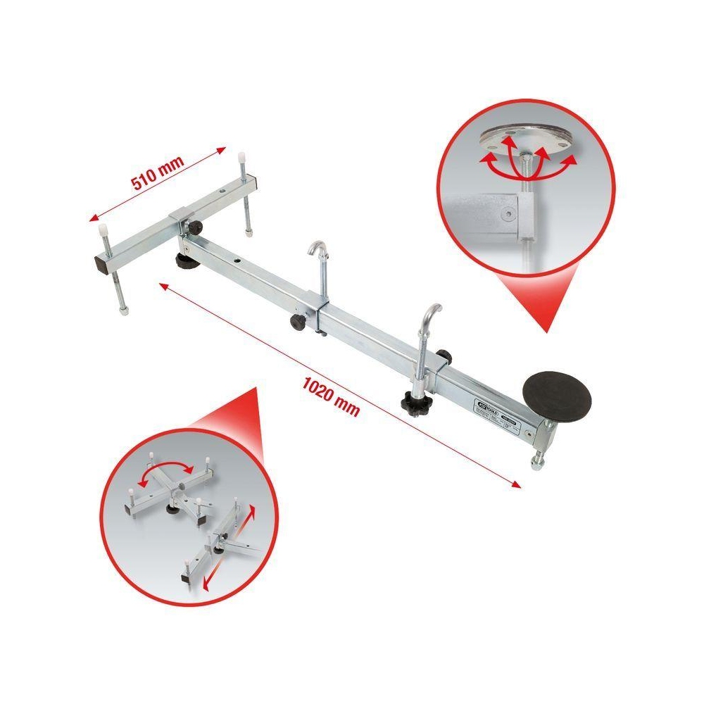 Motor-Stütztraverse KS TOOLS 160.0090