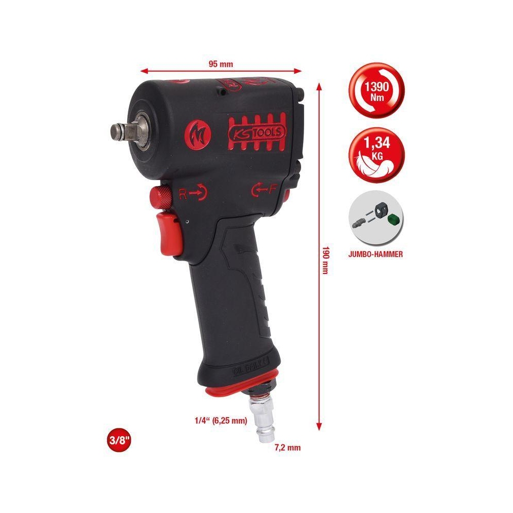 Schlagschrauber (Druckluft) KS TOOLS 515.1190