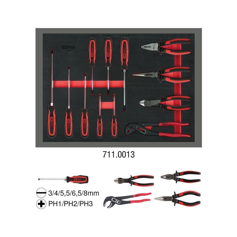 Werkzeugsatz KS TOOLS 711.0013 für