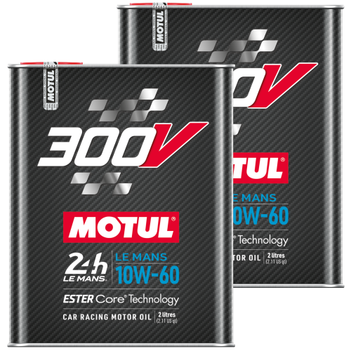 MOTUL PKW 300V Le Mans 10W-60 High-Performance Rennsport-Öl Motorsportöl 2x2L