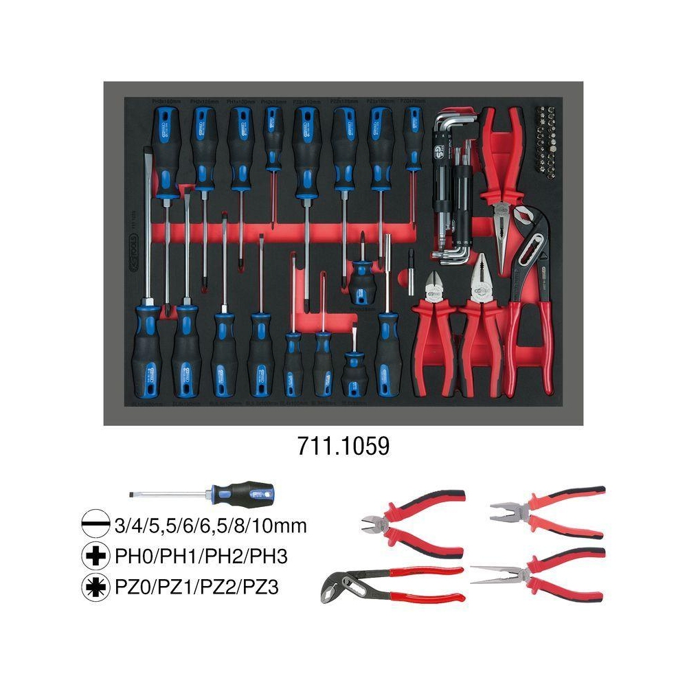 Werkzeugsatz KS TOOLS 711.1059 für