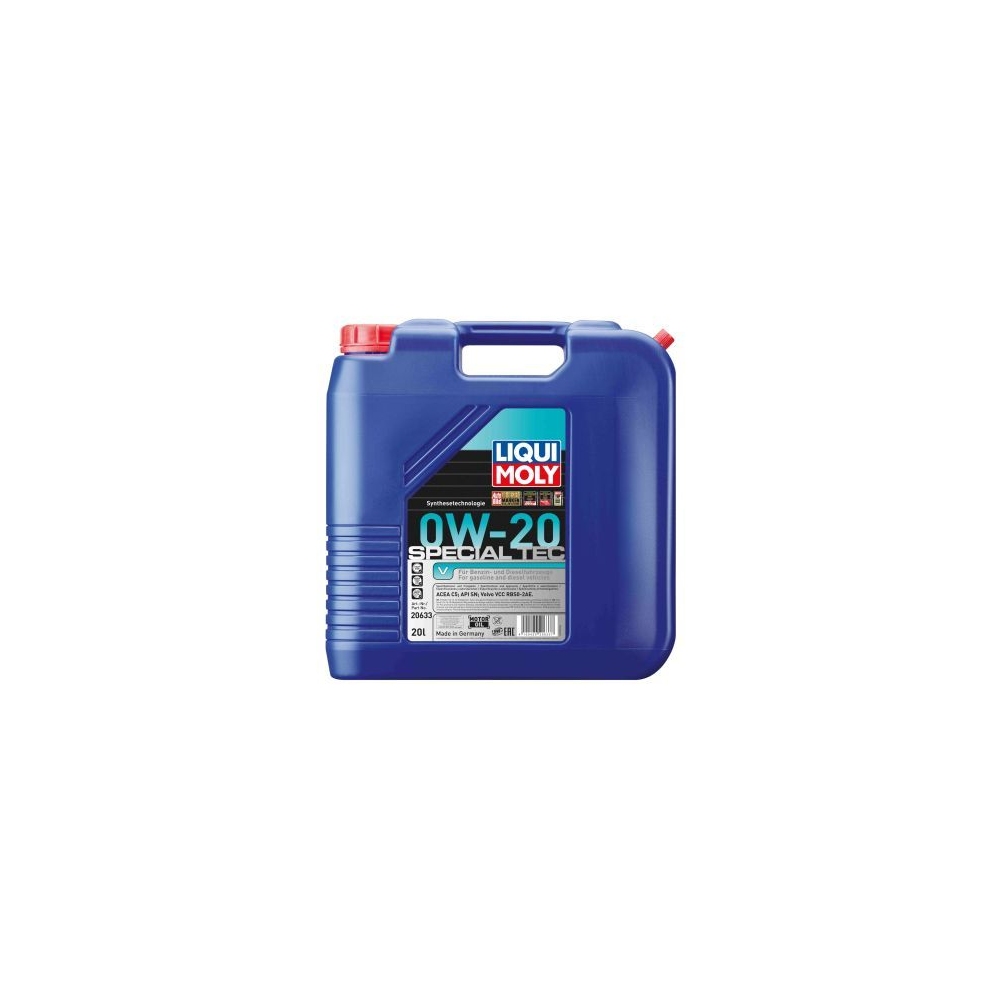 LIQUI MOLY Special Tec V 0W-20 Motorenöl Motoröl 20l 20633