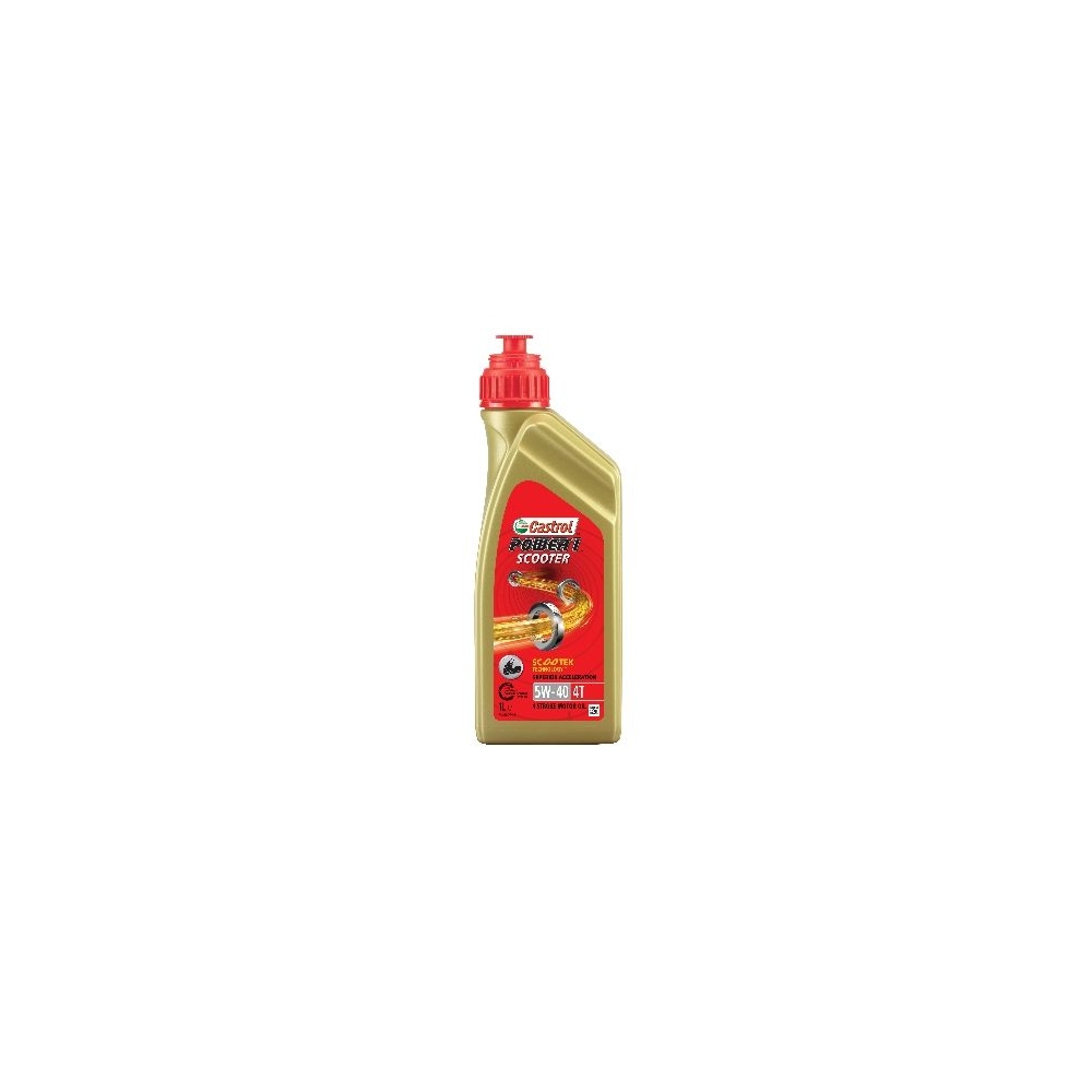 Motoröl CASTROL 154F86 POWER 1 SCOOTER 4T 5W-40 1L