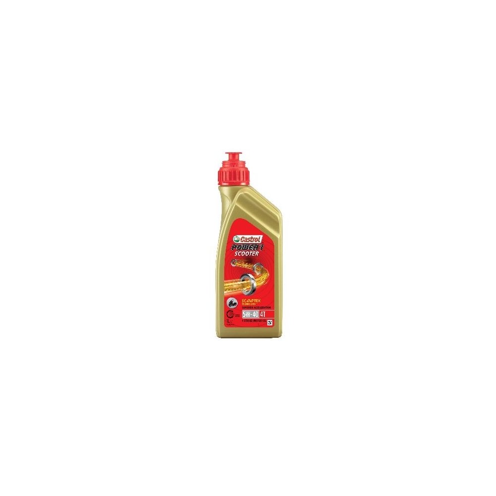 Motoröl CASTROL 154F86 POWER 1 SCOOTER 4T 5W-40 1L