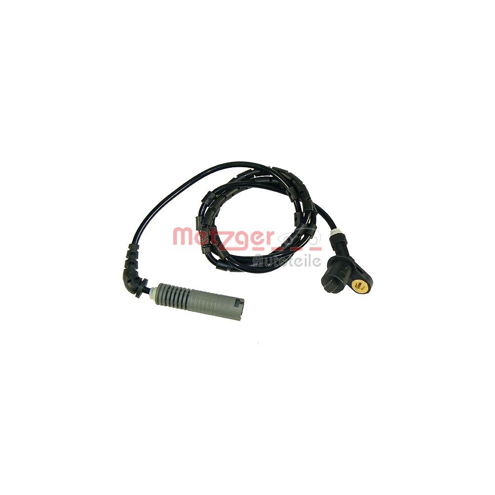 Sensor, Raddrehzahl METZGER 0900009 für BMW, Hinterachse links