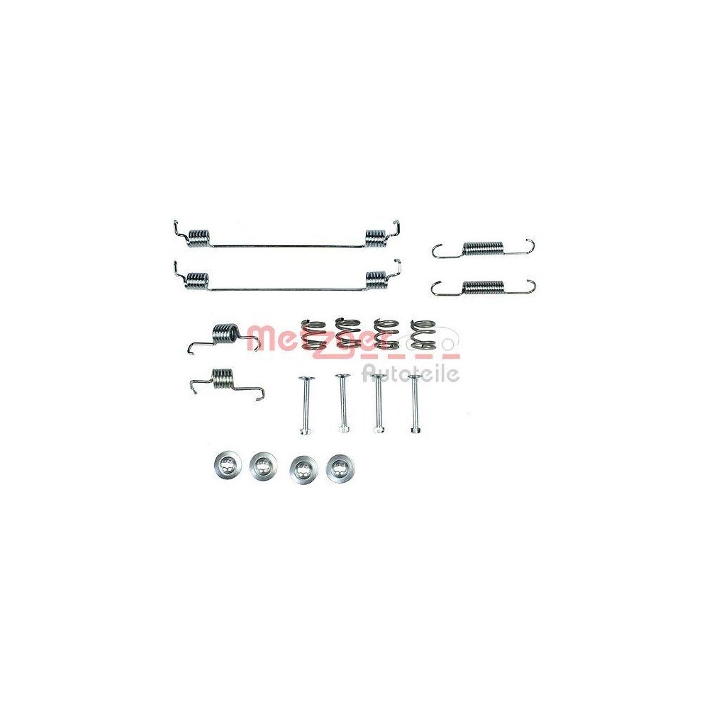 Zubeh&ouml;rsatz, Bremsbacken METZGER 105-0018 f&uuml;r, Hinterachse