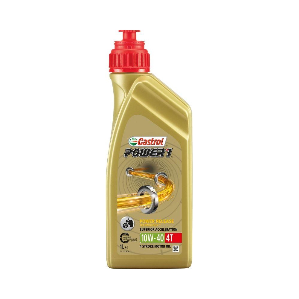 Motoröl CASTROL 15043E POWER 1 4T 10W-40 1L