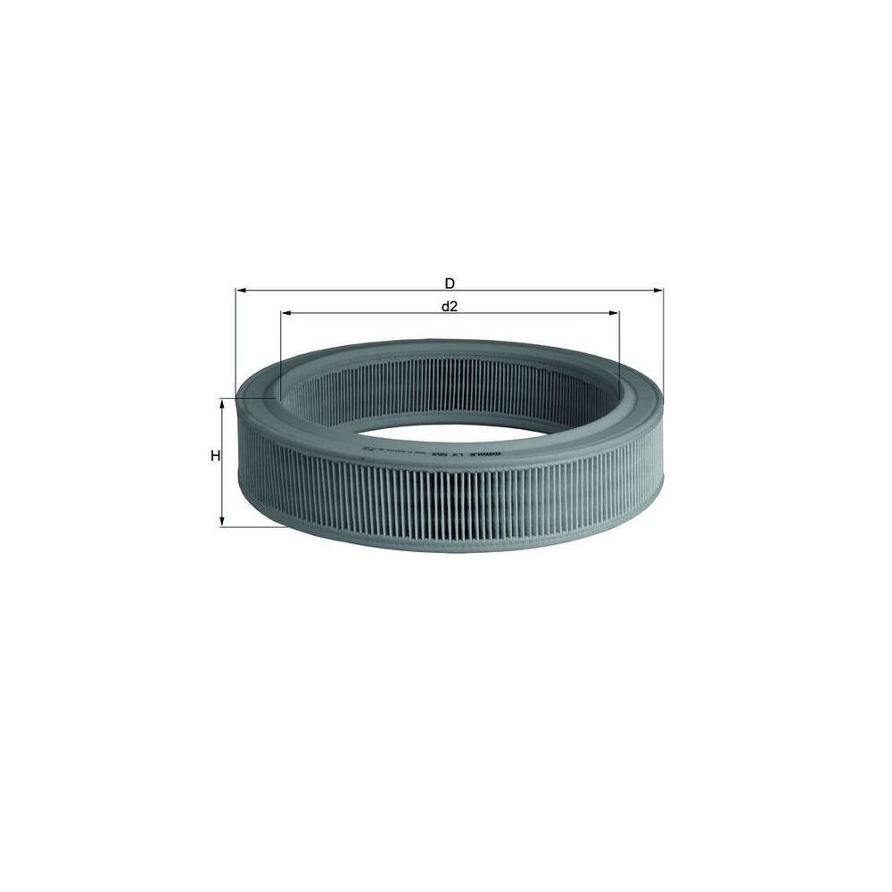 Luftfilter KNECHT LX 568 für VAG