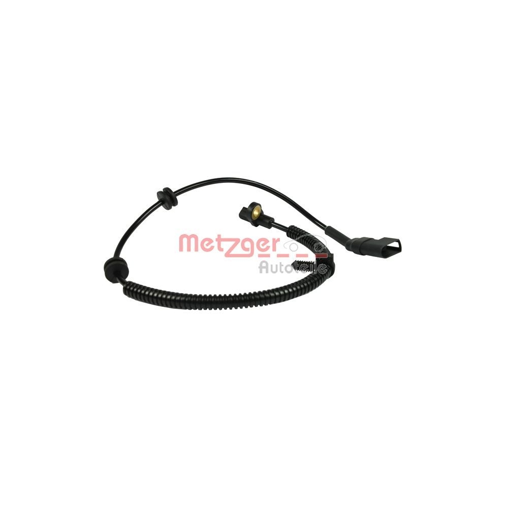 Sensor, Raddrehzahl METZGER 0900017 für FORD, Hinterachse links