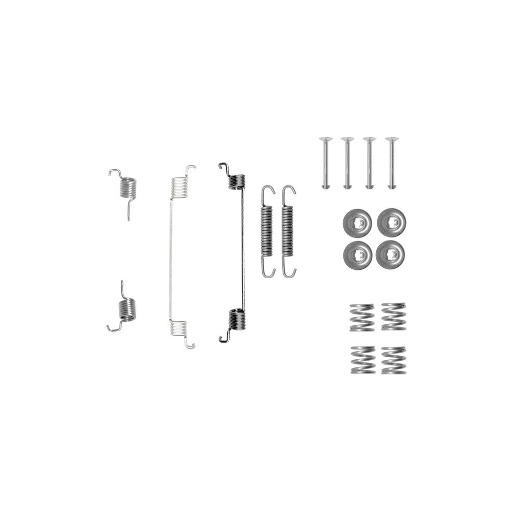 Zubehörsatz, Bremsbacken BOSCH 1 987 475 330 für FIAT, Hinterachse