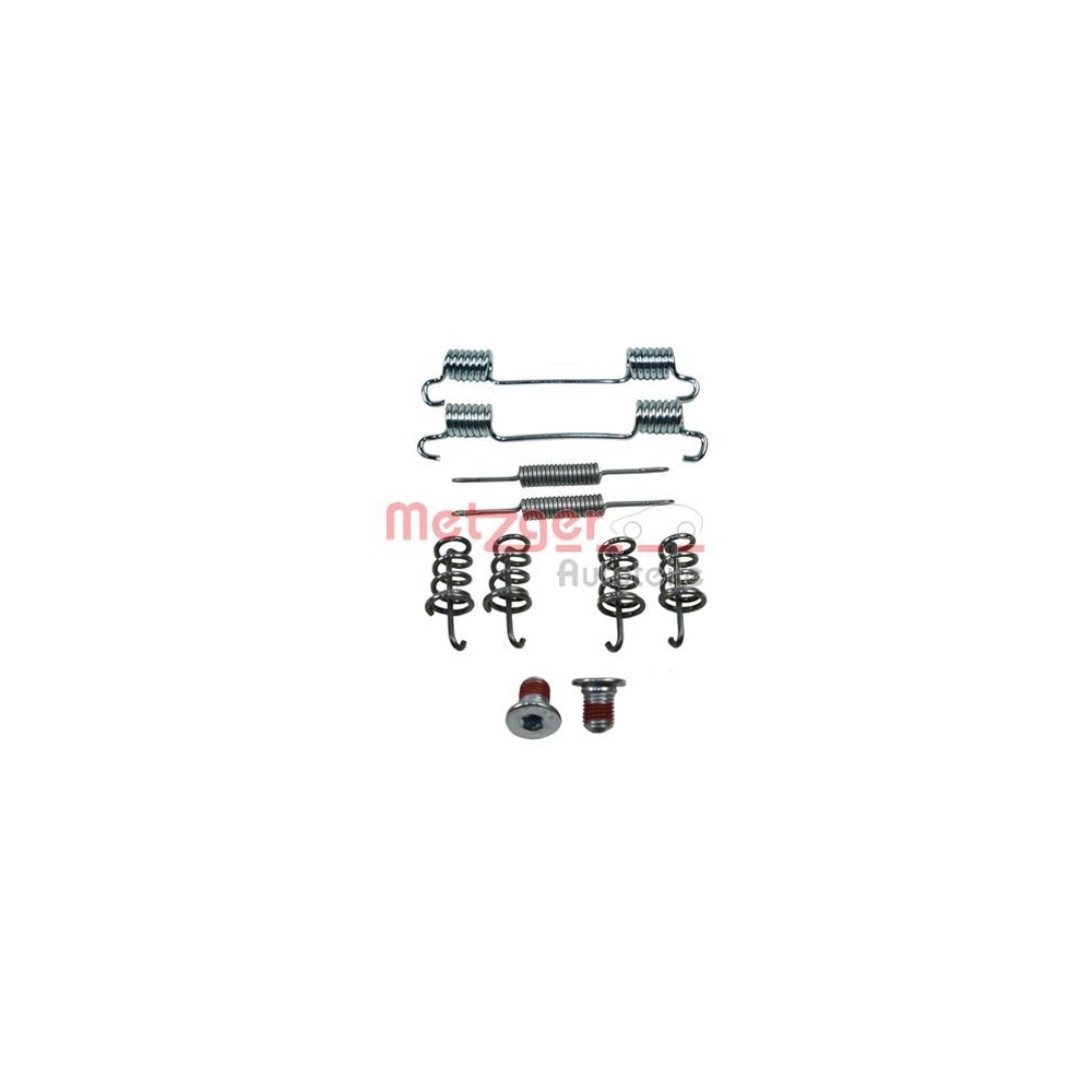 Zubehörsatz, Feststellbremsbacken METZGER 105-0051 GREENPARTS für, Hinterachse