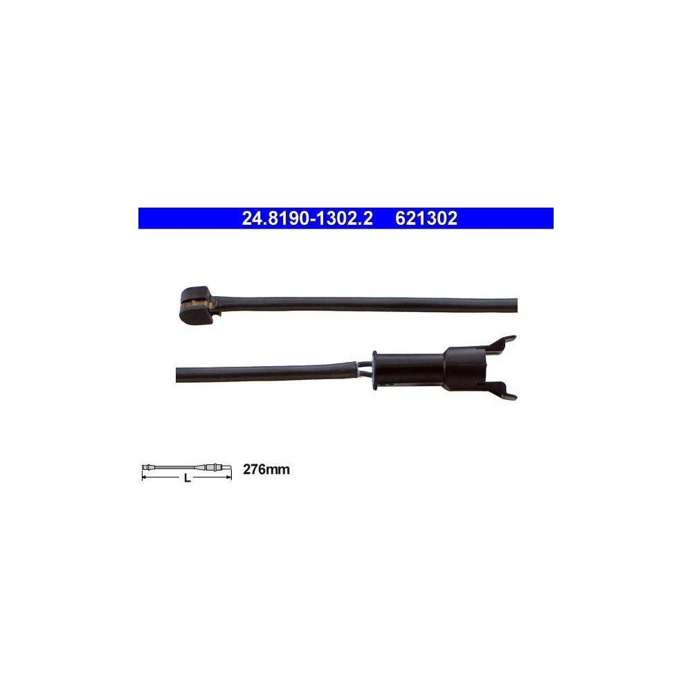 Warnkontakt, Bremsbelagverschleiß ATE 24.8190-1302.2 für DAIMLER JAGUAR