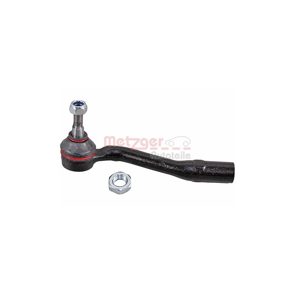 Spurstangenkopf METZGER 54063701 KIT + für CITROËN PEUGEOT, Vorderachse links