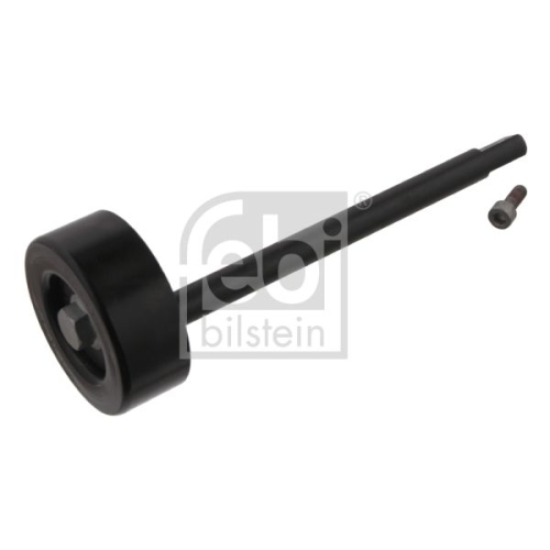 Febi Bilstein 34468 Umlenkrolle mit Halter, für Keilrippenriemen , 1 Stück