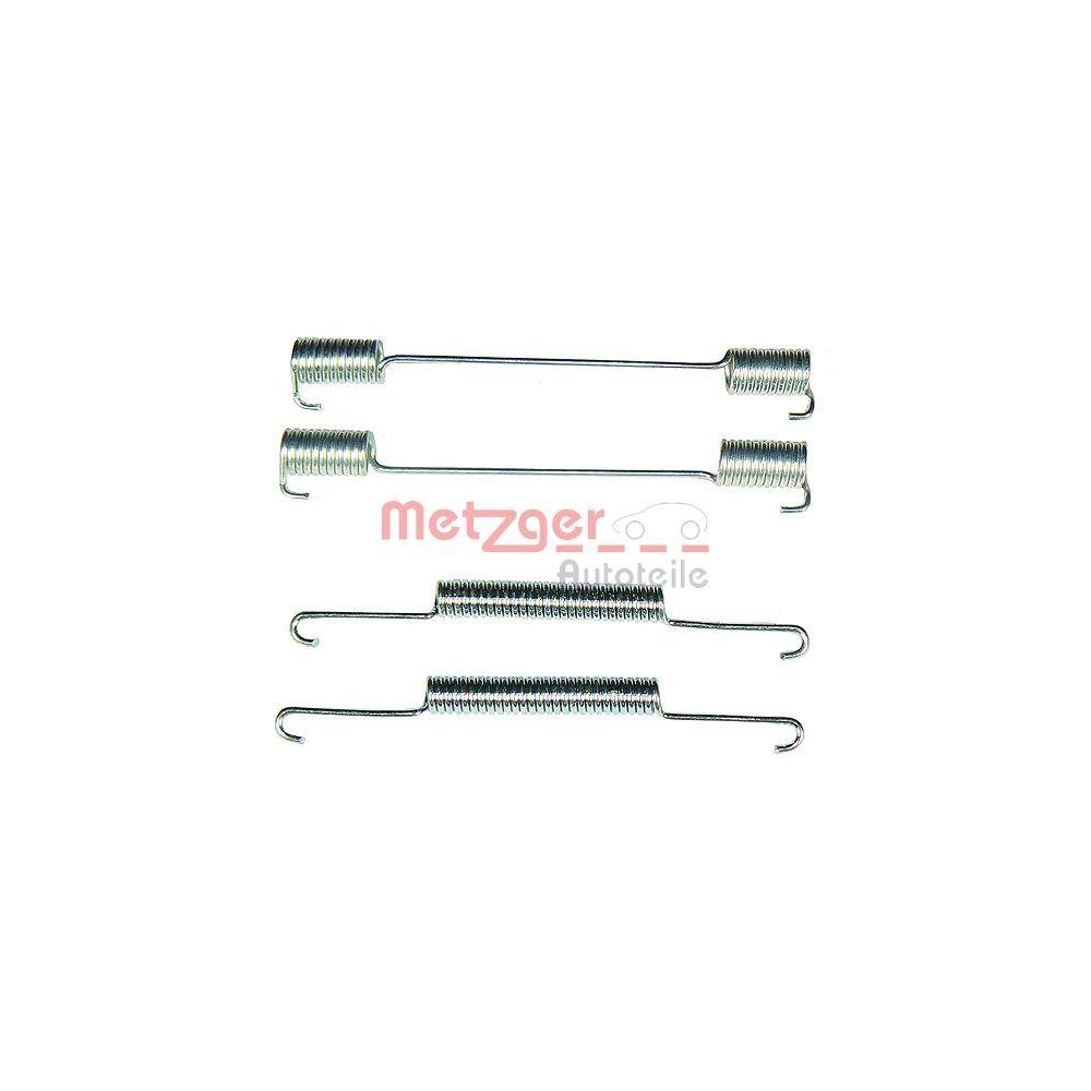 Zubehörsatz, Bremsbacken METZGER 105-0520 für AUSTIN MG ROVER, Hinterachse