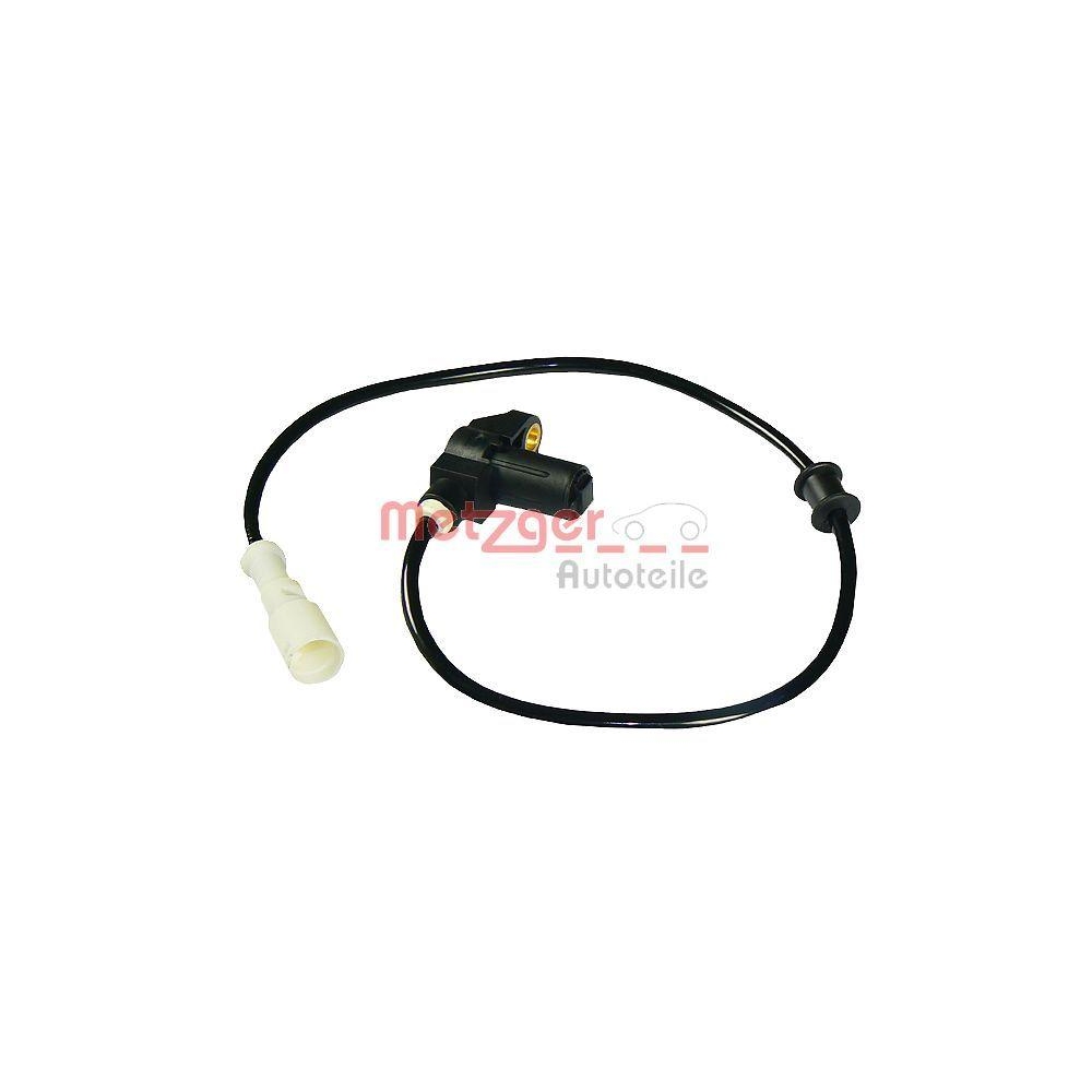 Sensor, Raddrehzahl METZGER 0900046 für OPEL, Vorderachse links