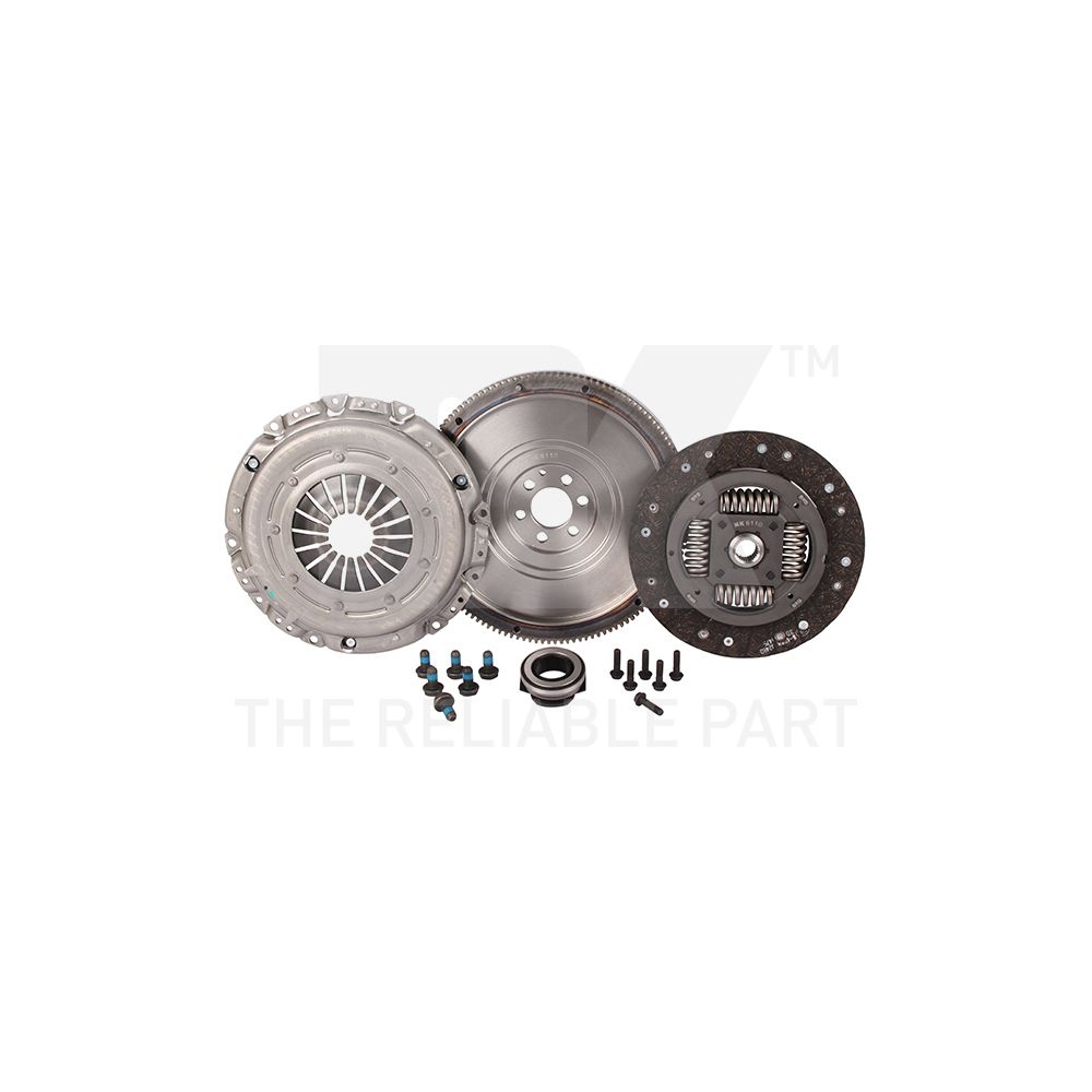 Kupplungssatz NK 1347135 4 in 1 kit (3 in 1 kit + Rigid Flywheel) für AUDI SEAT