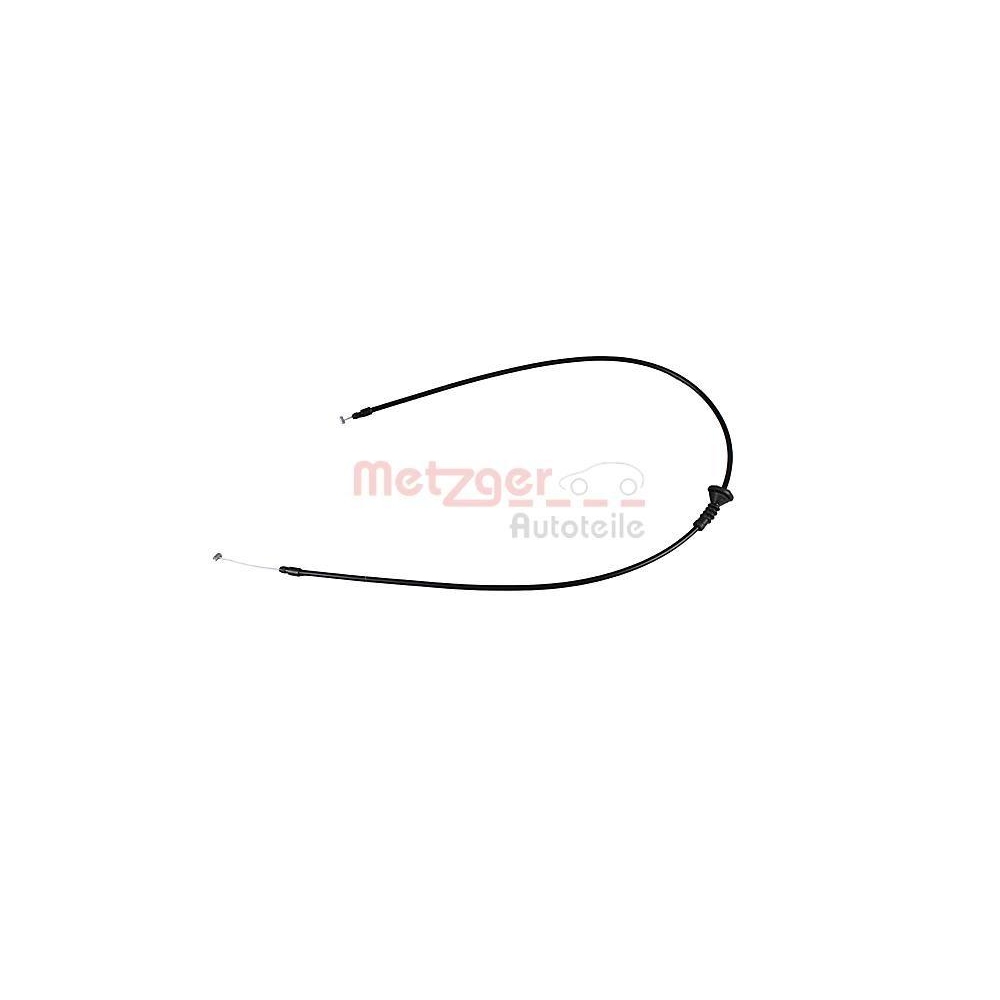 Motorhaubenzug METZGER 3160055 für BMW, Innenraum, hinten