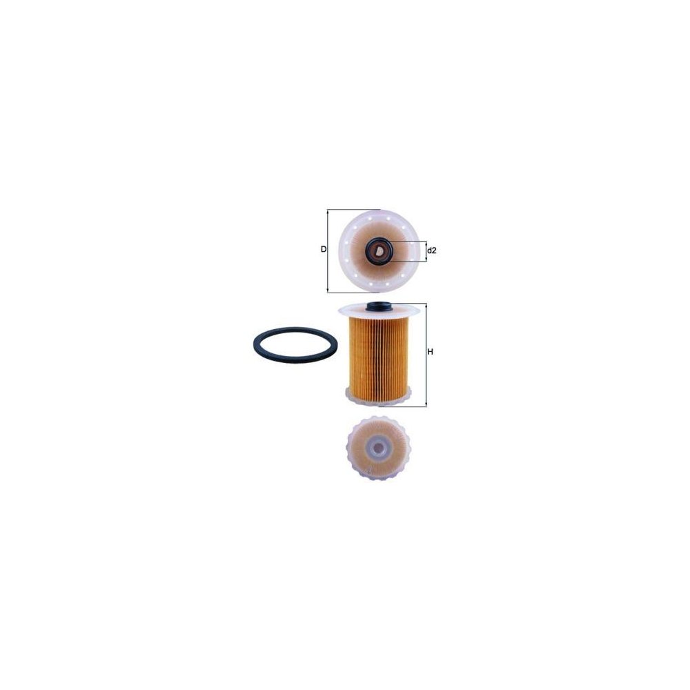 Kraftstofffilter KNECHT KX 183D für NISSAN OPEL RENAULT VAUXHALL