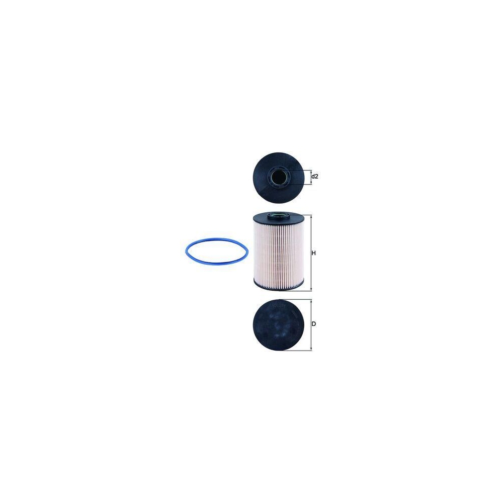 Kraftstofffilter KNECHT KX 211D für CITROËN FORD PEUGEOT