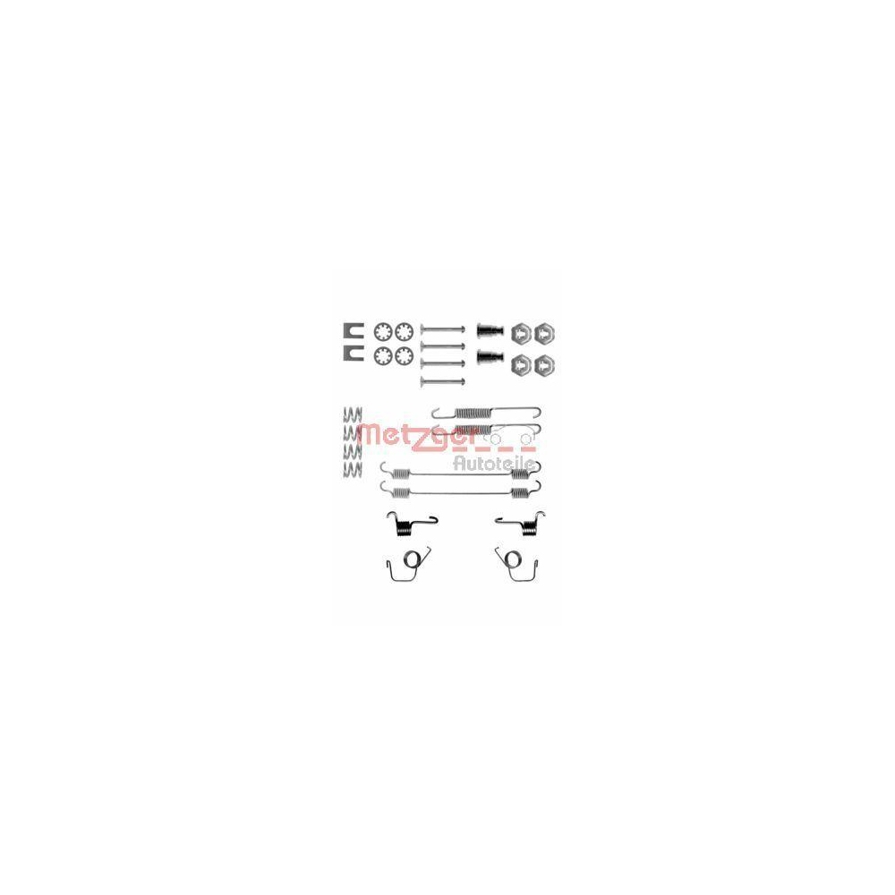 Zubehörsatz, Bremsbacken METZGER 105-0617 für RENAULT CITROËN/PEUGEOT