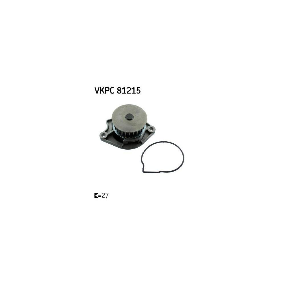 Wasserpumpe, Motorkühlung SKF VKPC 81215 für AUDI SEAT SKODA VW