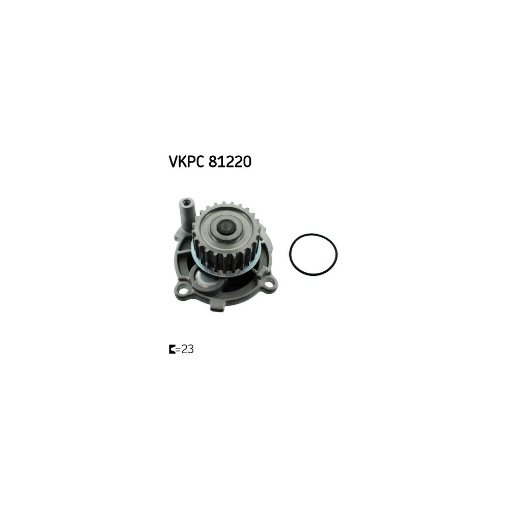 Wasserpumpe, Motorkühlung SKF VKPC 81220 für AUDI SEAT SKODA VW