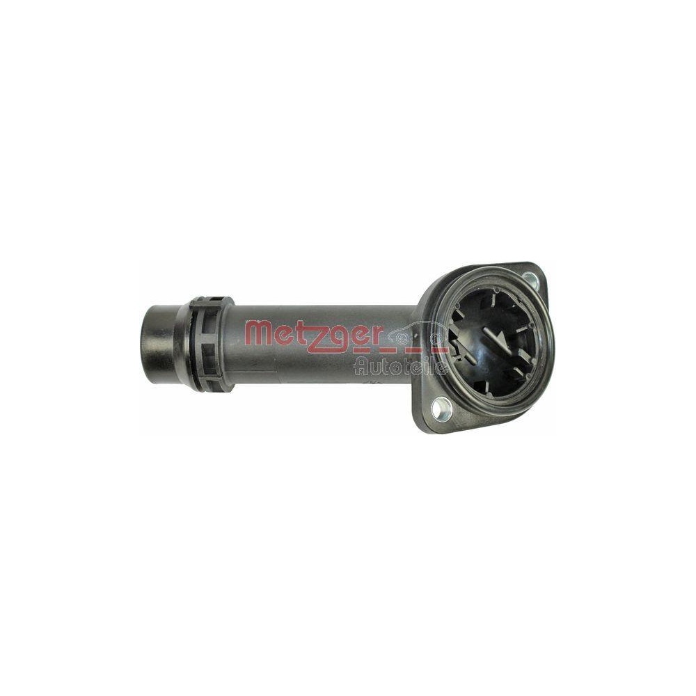 Kühlmittelflansch METZGER 4010135 für VAG, Motorblock, Thermostat, links