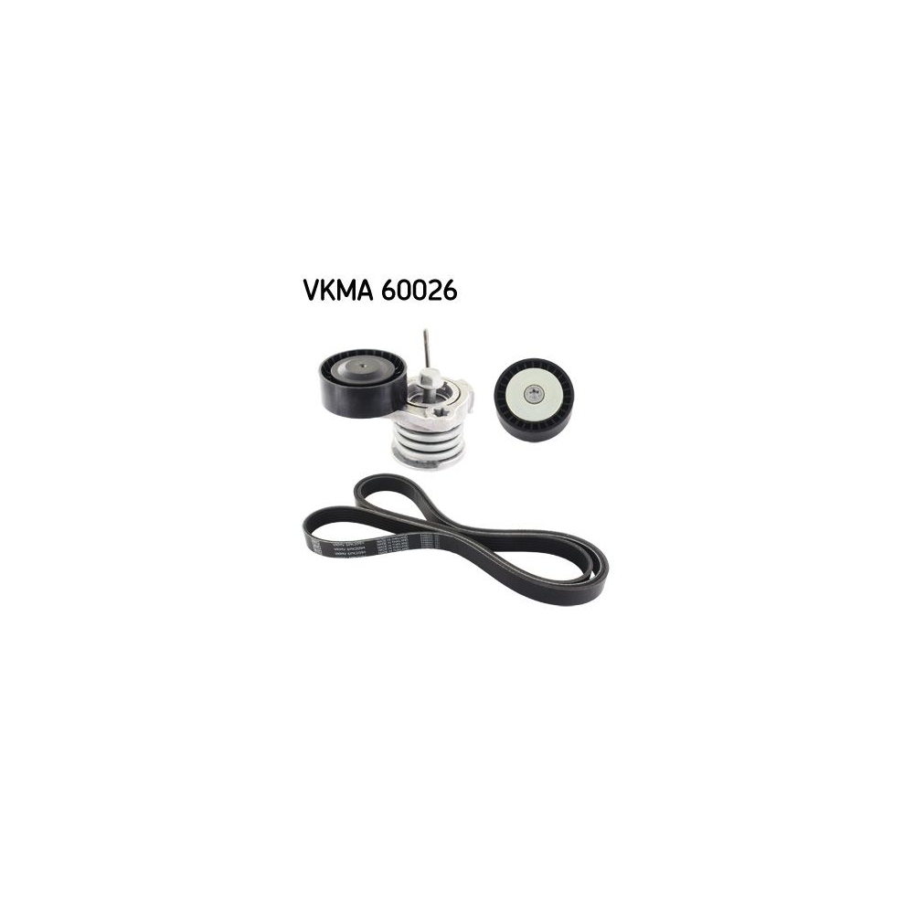 Keilrippenriemensatz SKF VKMA 60026 für OPEL VAUXHALL CHEVROLET