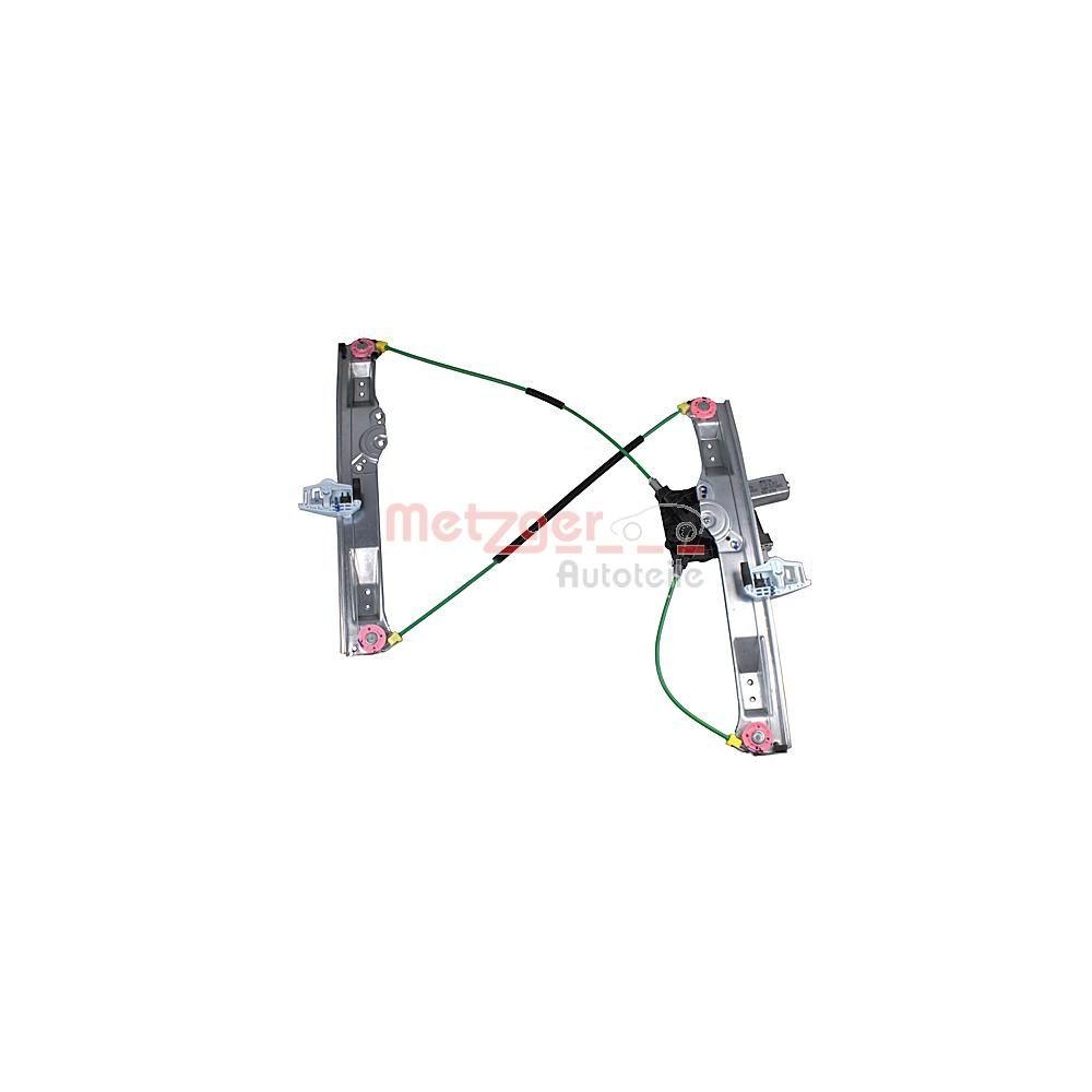 Fensterheber METZGER 2160698 ORIGINAL ERSATZTEIL für OPEL VAUXHALL, vorne rechts