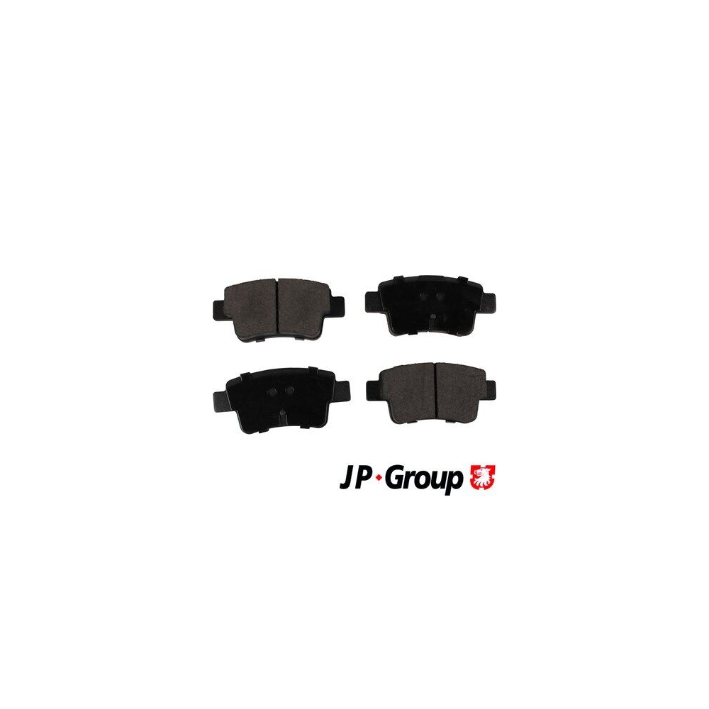 Bremsbelagsatz, Scheibenbremse JP GROUP 1263701010 JP GROUP für FIAT OPEL