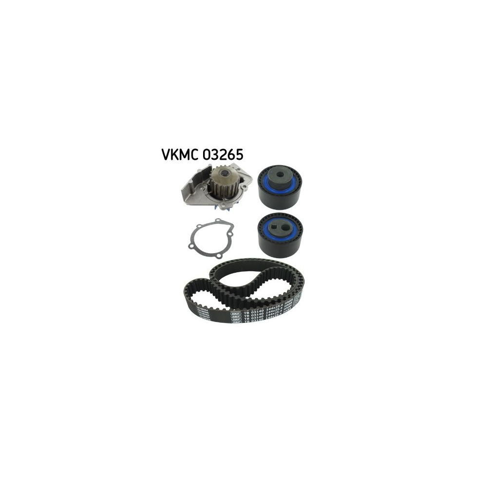 Wasserpumpe + Zahnriemensatz SKF VKMC 03265 für CITROËN FIAT FORD LANCIA MAZDA