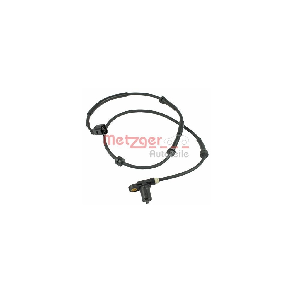 Sensor, Raddrehzahl METZGER 0900087 für FORD VAG, Hinterachse links