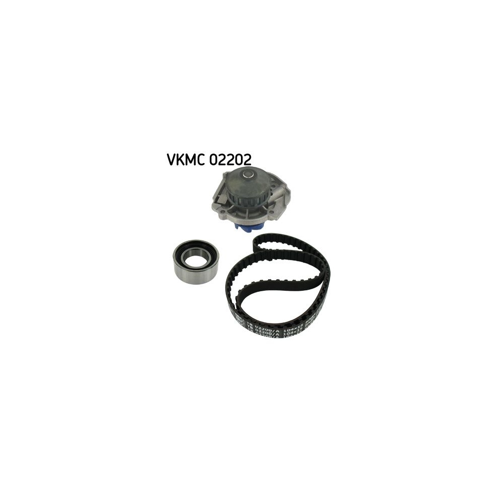 Wasserpumpe + Zahnriemensatz SKF VKMC 02202 für CITROËN FIAT LANCIA PEUGEOT