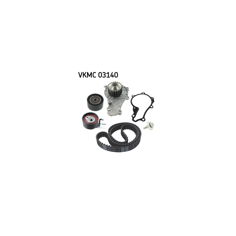 Wasserpumpe + Zahnriemensatz SKF VKMC 03140 für CITROËN FIAT FORD MAZDA PEUGEOT