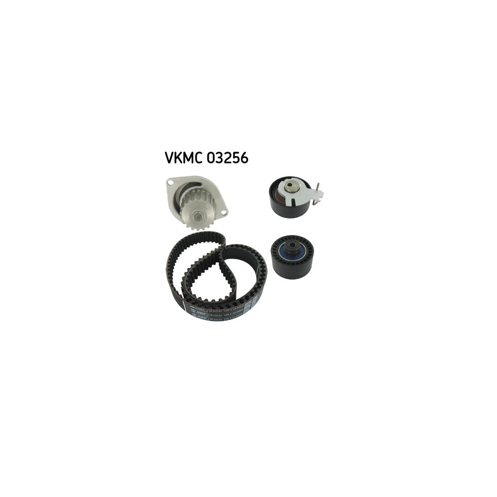 Wasserpumpe + Zahnriemensatz SKF VKMC 03256 für CITROËN PEUGEOT