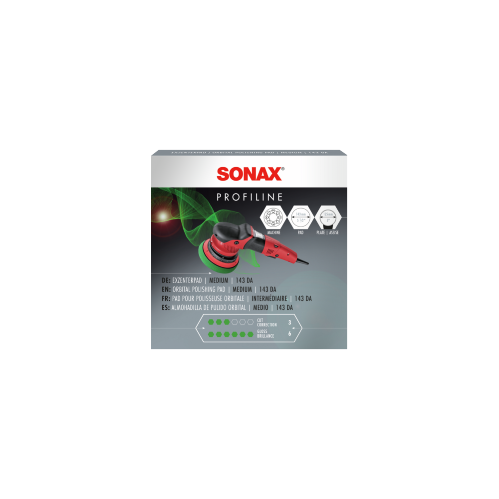 SONAX 04933410 Exzenterpad medium 1x