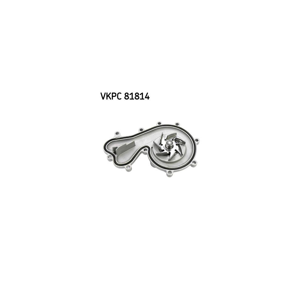 Wasserpumpe, Motorkühlung SKF VKPC 81814 für AUDI PORSCHE SEAT SKODA VW