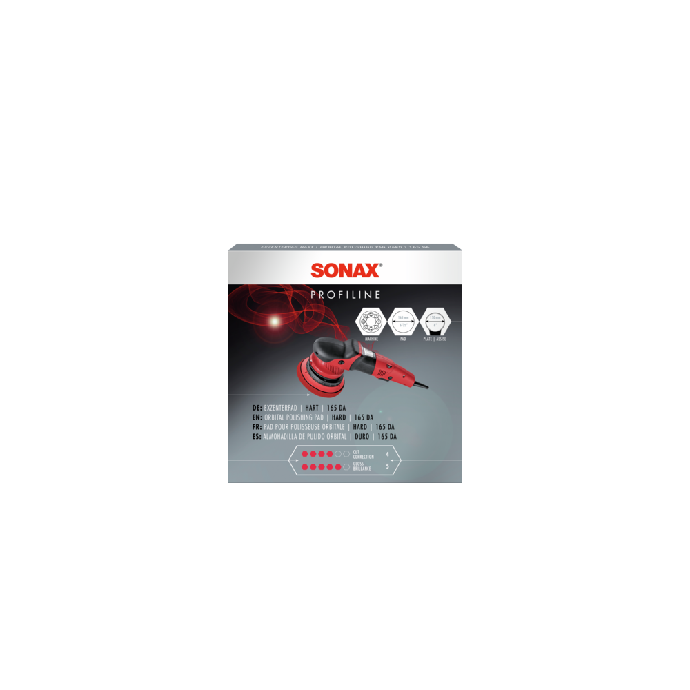 SONAX 04934410 Exzenterpad hart 1x1