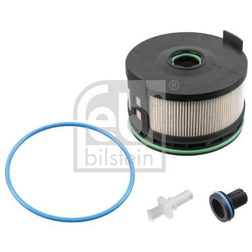 Febi Bilstein 108281 Kraftstofffilter mit Dichtringen, 1 Stück