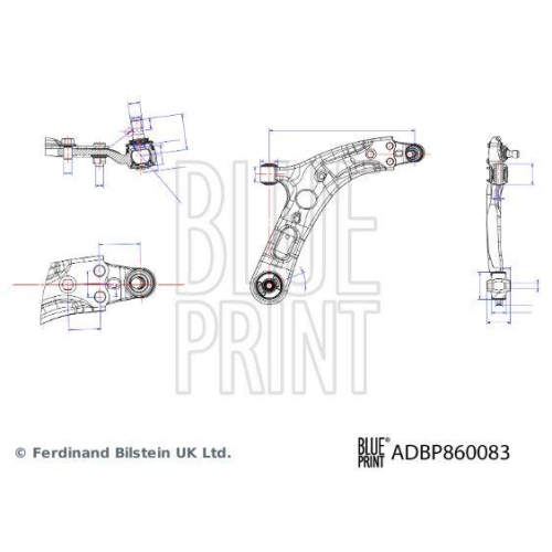 Blue Print 1x ADBP860083BP Querlenker