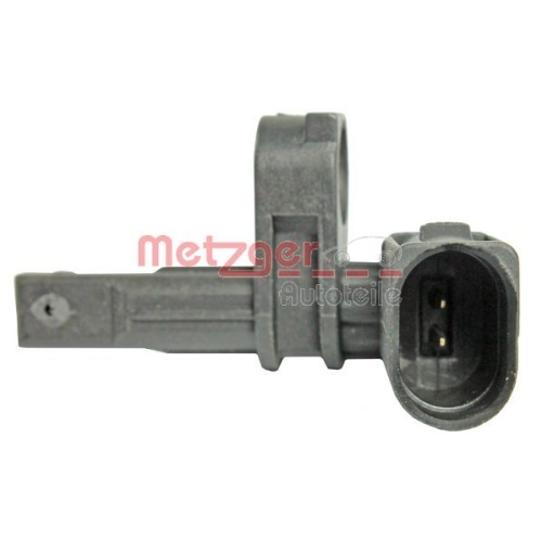 Sensor, Raddrehzahl METZGER 0900127 GREENPARTS für PORSCHE VAG, Hinterachse