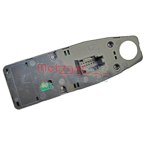 Schalter, Fensterheber METZGER 0916454 GREENPARTS für BMW, fahrerseitig, vorne