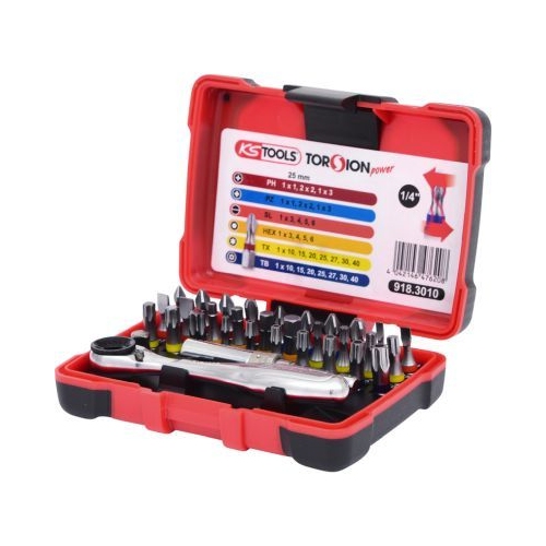 Set, Schraubendreher-Einsatz (Bits) KS TOOLS 918.3010