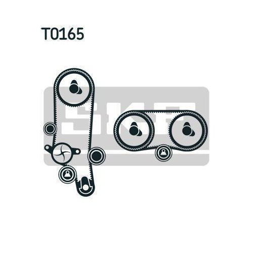 Zahnriemensatz SKF VKMA 01121 für AUDI SEAT SKODA VW