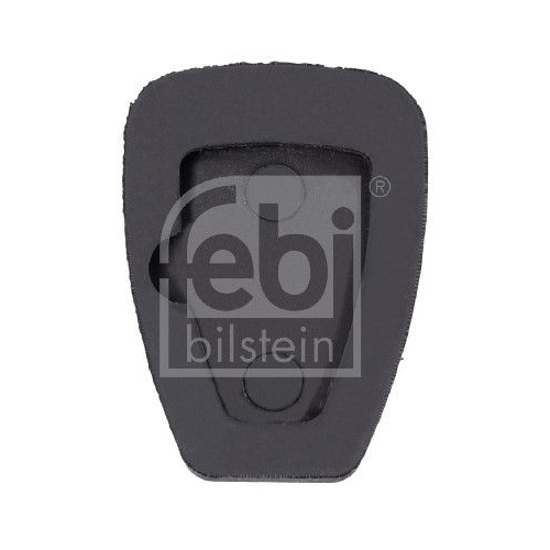 Febi Bilstein 1x 100244 Pedalbelag für Kupplungs- und Bremspedal