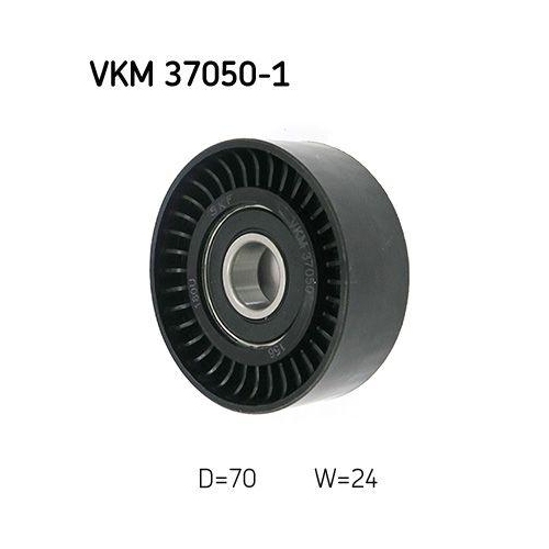 Umlenk-/Führungsrolle, Keilrippenriemen SKF VKM 37050-1